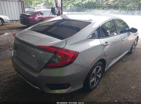 2HGFC2F68MH556133 2021 HONDA CIVIC Gray Задня права чверть