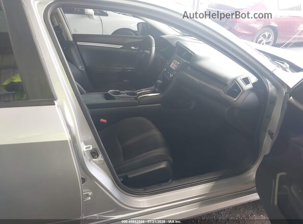2HGFC2F68MH556133 2021 HONDA CIVIC Gray Вид салону спереду