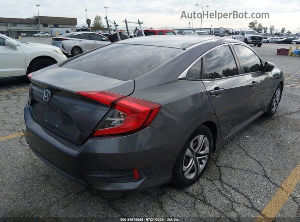 2HGFC2F69HH543803 2017 HONDA CIVIC Gray Tył prawy