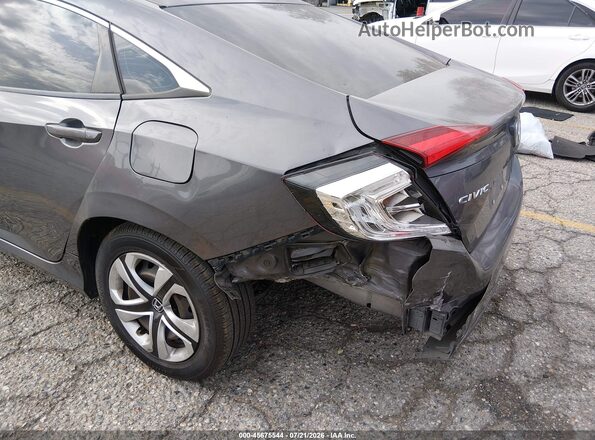 2HGFC2F69HH543803 2017 HONDA CIVIC Gray Widok z przodu