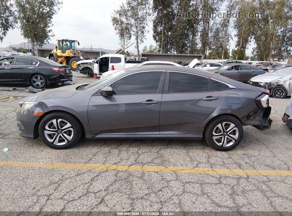 2HGFC2F69HH543803 2017 HONDA CIVIC Gray Widok wnętrza 360 stopni