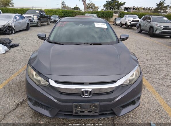 2HGFC2F69HH543803 2017 HONDA CIVIC Gray Widok zestawu wskaźników