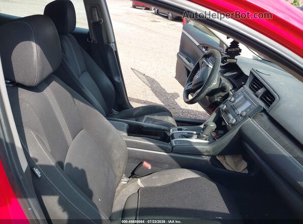 2HGFC2F69KH514860 2019 HONDA CIVIC Red Вид салону спереду