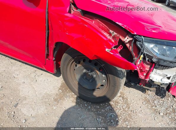 2HGFC2F69KH514860 2019 HONDA CIVIC Red Вид щитка приладів