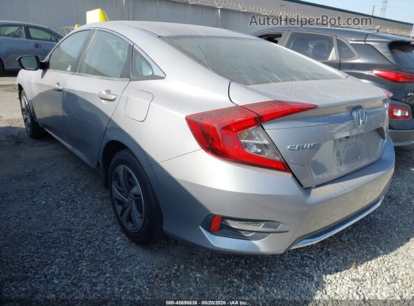 2HGFC2F69KH550130 2019 HONDA CIVIC Серебряный Задняя левая четверть