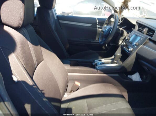 2HGFC2F69KH550130 2019 HONDA CIVIC Серебряный Вид салона спереди