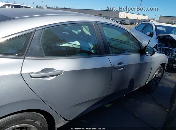 2HGFC2F69KH550130 2019 HONDA CIVIC Серебряный Панорамный вид салона 360°