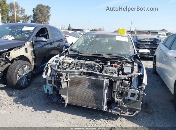 2HGFC2F69KH550130 2019 HONDA CIVIC Серебряный Вид задней части салона