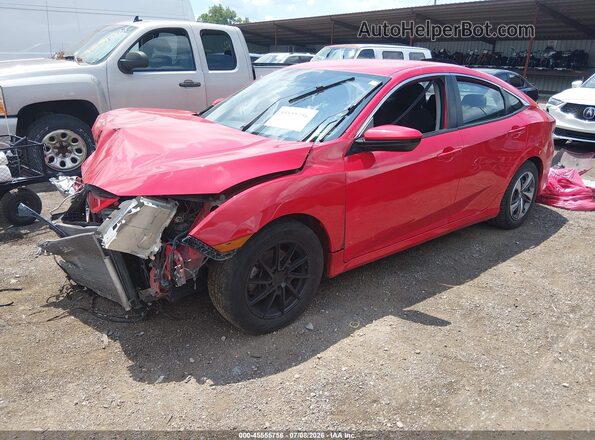 2HGFC2F69KH560883 2019 HONDA CIVIC Red Front left