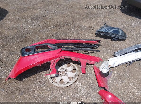 2HGFC2F69KH560883 2019 HONDA CIVIC Red Instrument cluster view