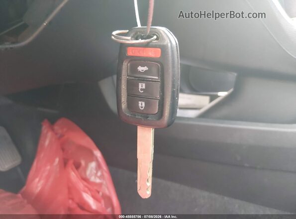 2HGFC2F69KH560883 2019 HONDA CIVIC Red Dashboard view