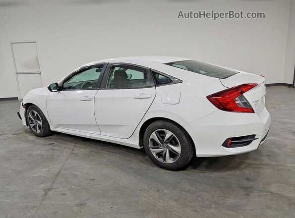 2HGFC2F69KH576260 2019 HONDA CIVIC White Հետևի ձախ