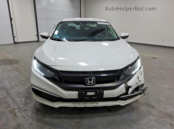 2HGFC2F69KH576260 2019 HONDA CIVIC White Դիմացի տեսք