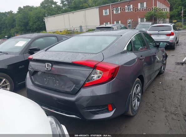 2HGFC2F69KH579353 2019 HONDA CIVIC Gray Հետևի աջ