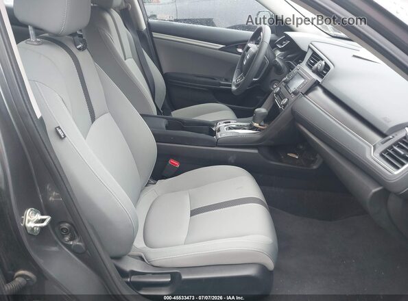 2HGFC2F69KH579353 2019 HONDA CIVIC Gray Սալոնի դիմացի տեսք