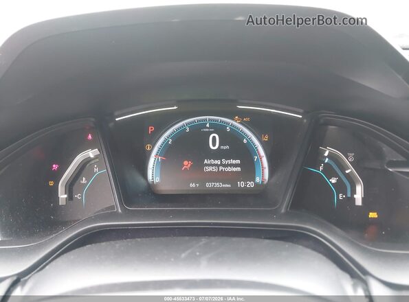 2HGFC2F69KH579353 2019 HONDA CIVIC Gray Հետևի նստատեղերի տեսք