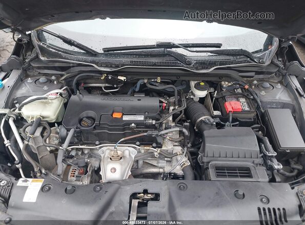 2HGFC2F69KH579353 2019 HONDA CIVIC Gray Հետևի տեսք