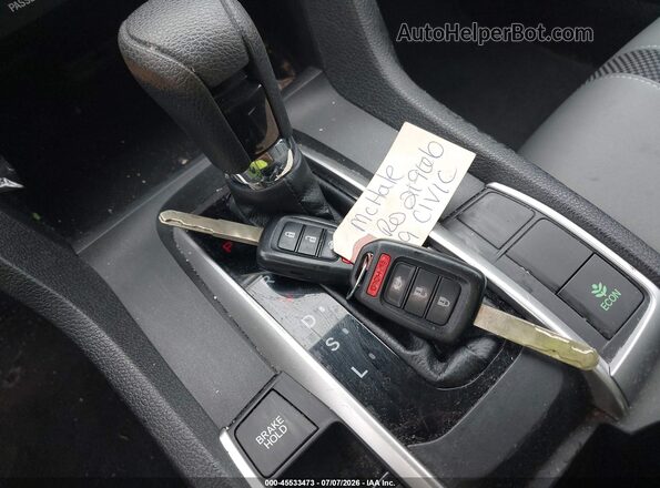 2HGFC2F69KH579353 2019 HONDA CIVIC Gray Առջևի վահանակի տեսք