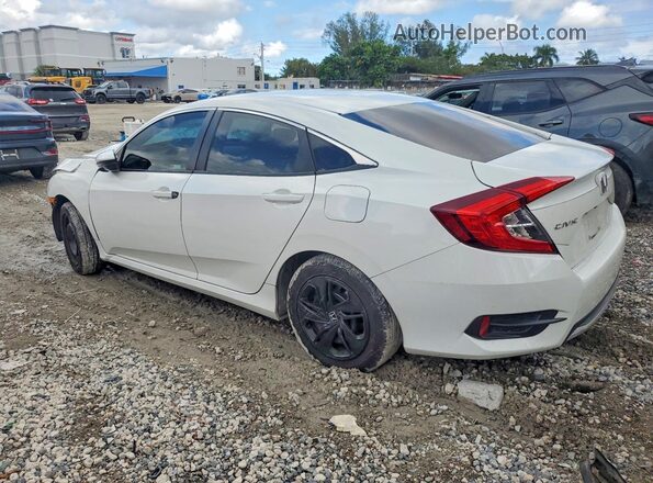 2HGFC2F69LH521633 2020 HONDA CIVIC White Rear left