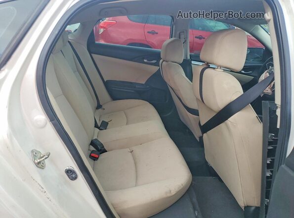 2HGFC2F69LH521633 2020 HONDA CIVIC White Rear seats view