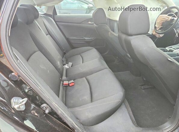 2HGFC2F69LH524533 2020 HONDA CIVIC Black Vista de los asientos traseros