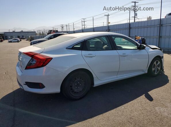 2HGFC2F69LH528694 2020 HONDA CIVIC White Задня права чверть