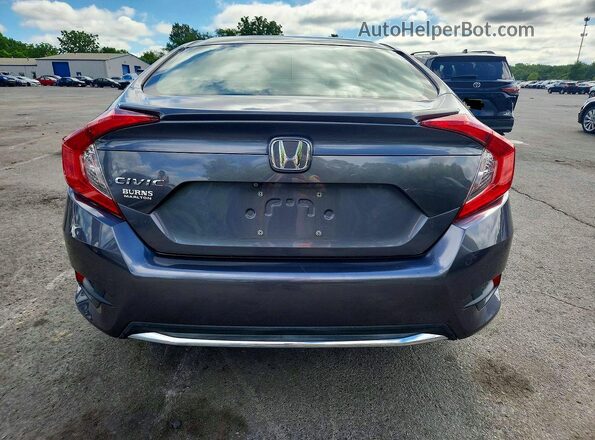 2HGFC2F69LH532857 2020 HONDA CIVIC Gray Vista trasera