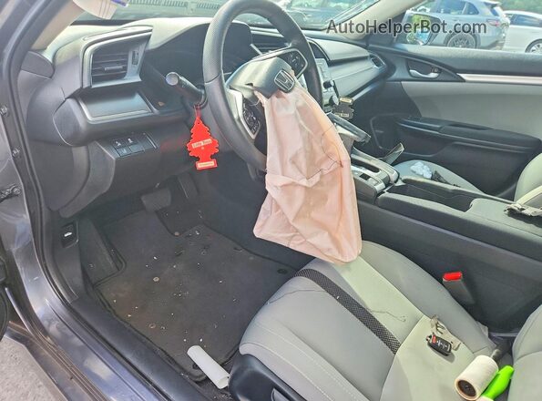 2HGFC2F69LH532857 2020 HONDA CIVIC Gray Vista del salpicadero