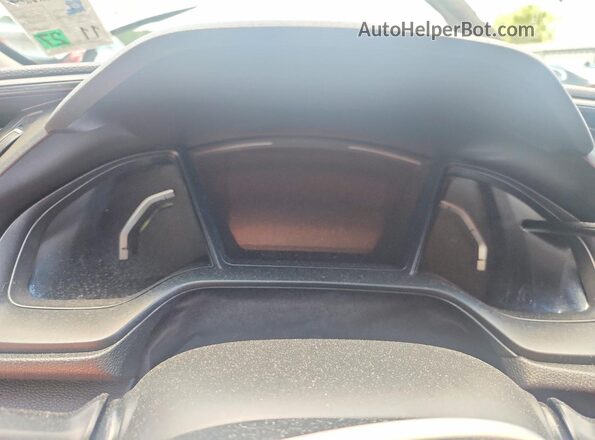 2HGFC2F69LH533457 2020 HONDA CIVIC Blue Instrument cluster view