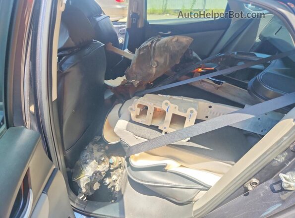 2HGFC2F69LH533457 2020 HONDA CIVIC Blue Rear seats view