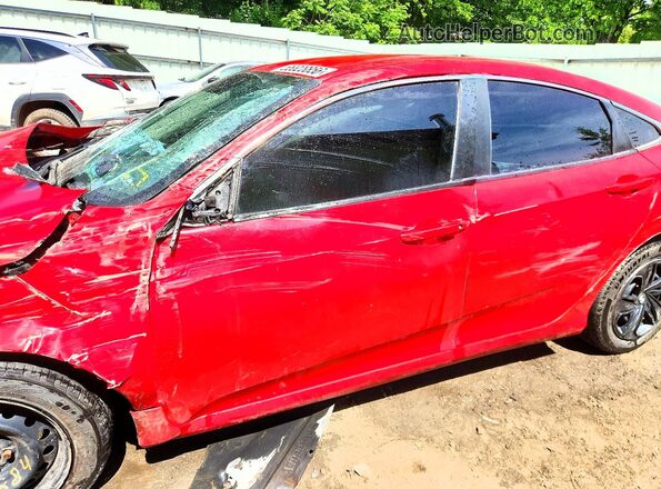 2HGFC2F69LH554518 2020 HONDA CIVIC Red Սալոնի դիմացի տեսք