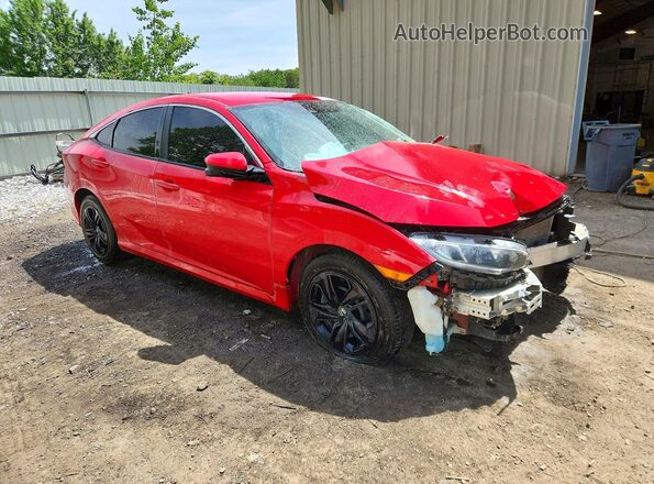 2HGFC2F69LH554518 2020 HONDA CIVIC Red Առջևի աջ