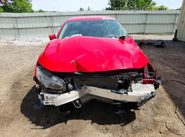 2HGFC2F69LH554518 2020 HONDA CIVIC Red Դիմացի տեսք