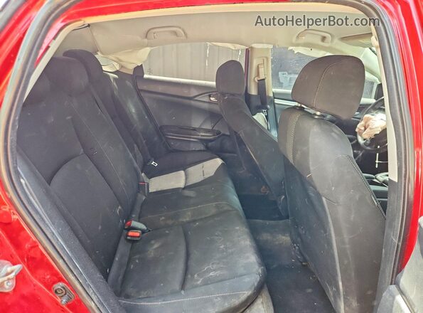 2HGFC2F69LH554518 2020 HONDA CIVIC Red Հետևի նստատեղերի տեսք