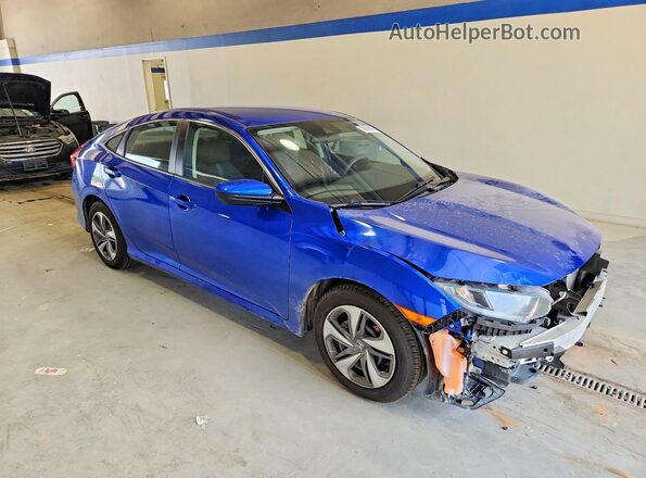 2HGFC2F69LH558777 2020 HONDA CIVIC Blue წინა მარჯვენა