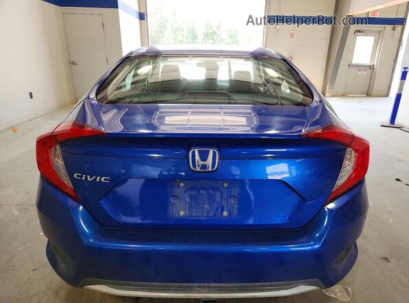 2HGFC2F69LH558777 2020 HONDA CIVIC Blue უკანა ხედი