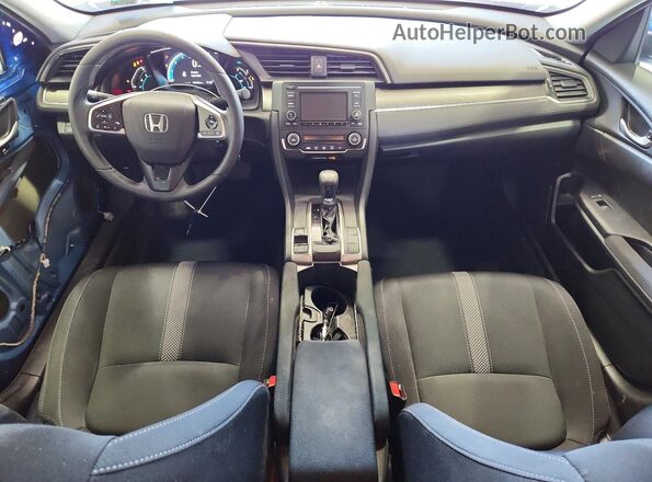 2HGFC2F69LH558777 2020 HONDA CIVIC Blue წინა პანელის ხედი