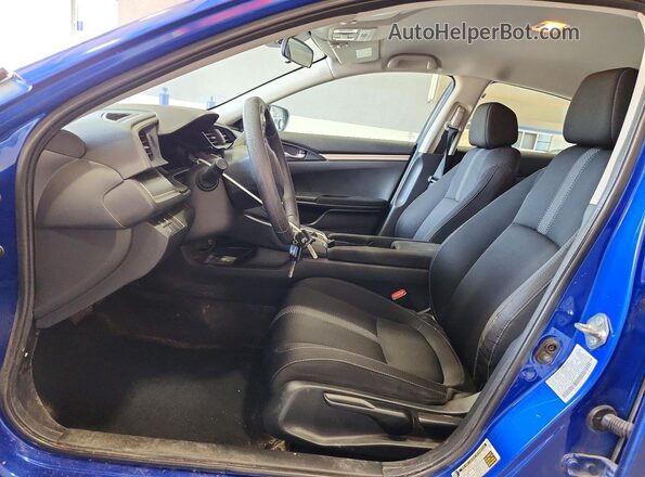 2HGFC2F69LH558777 2020 HONDA CIVIC Blue წინა სალონის ხედი
