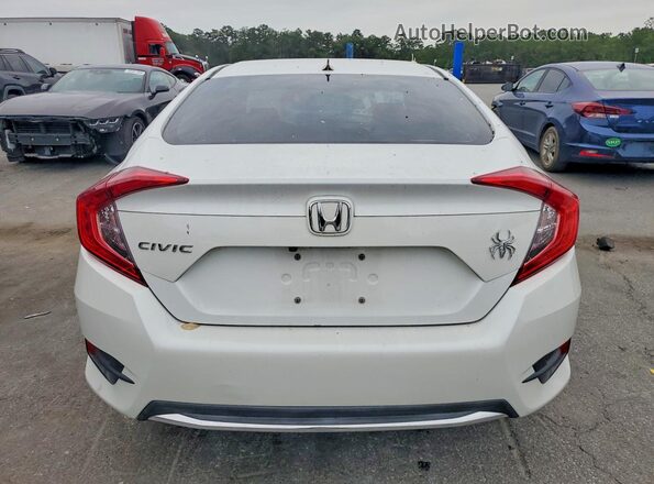 2HGFC2F69LH565504 2020 HONDA CIVIC White უკანა ხედი