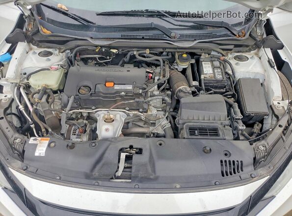 2HGFC2F69LH565504 2020 HONDA CIVIC White უკანა სალონის ხედი