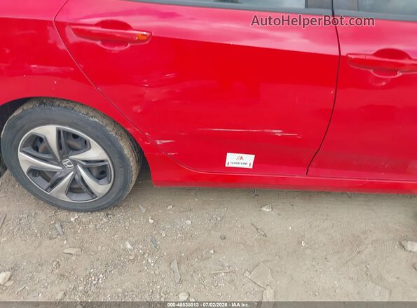 2HGFC2F69LH566507 2020 HONDA CIVIC Red Vista frontal