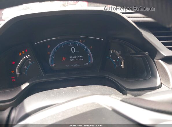 2HGFC2F69LH566507 2020 HONDA CIVIC Red Vista de los asientos traseros