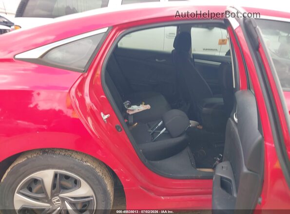 2HGFC2F69LH566507 2020 HONDA CIVIC Red Vista de la etiqueta del VIN