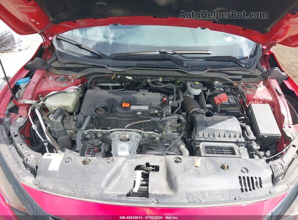 2HGFC2F69LH566507 2020 HONDA CIVIC Red Vista trasera
