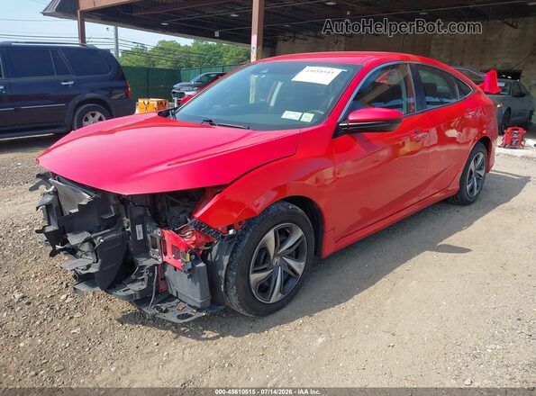 2HGFC2F69LH592928 2020 HONDA CIVIC Red Przód lewy