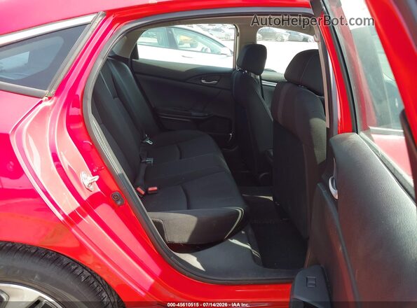 2HGFC2F69LH592928 2020 HONDA CIVIC Red Widok naklejki z numerem VIN