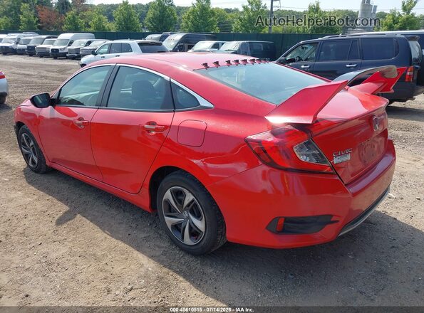 2HGFC2F69LH592928 2020 HONDA CIVIC Red Tył lewy