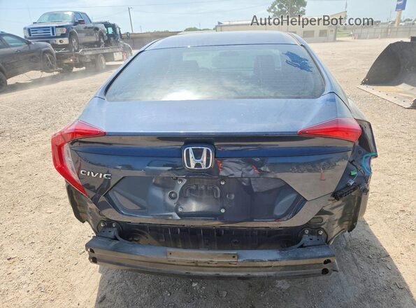 2HGFC2F69LH601336 2020 HONDA CIVIC Black Вид ззаду