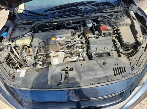 2HGFC2F69LH601336 2020 HONDA CIVIC Black Вид задньої частини салону