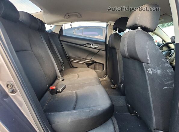 2HGFC2F69MH501013 2021 HONDA CIVIC Gray Vista de los asientos traseros